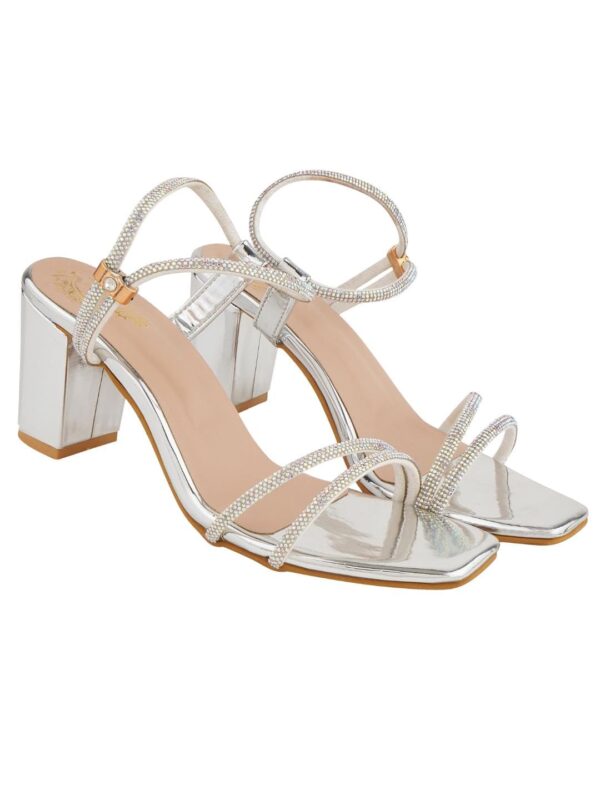 Shoetopia Women’s Block Heel Sandals | Elegant Strappy Open ...