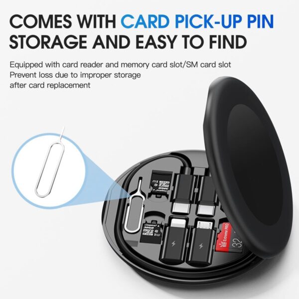 Sounce All in One 60W USB Type C Fast Charging Cable Set, Mi...