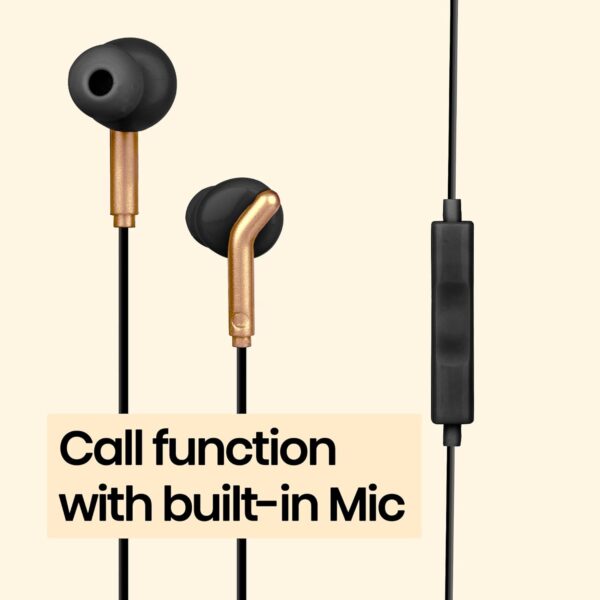 ZEBRONICS Bro 3.5Mm Wired in Ear Earphones, in-Line Mic, Dee...