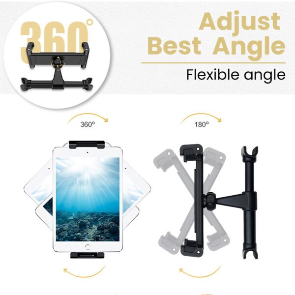 Homeaura® Tablet Holder in Car | Car Back Seat Screen Displa...
