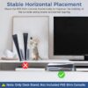 ZORBES® Desk Stand for PS5 Slim/Pro Console,Horizontal Stand...