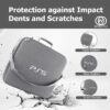 OIVO INDIA Grey Nylon Grey Hard Carrying Storage Case Compat...