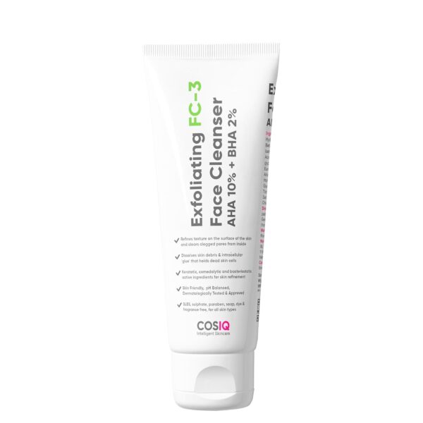 Cos-IQ Exfoliating Face Wash for Oily & Dry Skin | 2% Salicy...