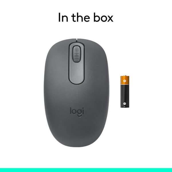 Logitech M196 Bluetooth Wireless Mouse, Compact and Portable...