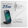 EVM 25W Mobile Charger - Type C Cable Included - Compact Cha...