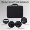 PSS PS5 Travel Bag Briefcase Hard Shell Carrying Case for PS...