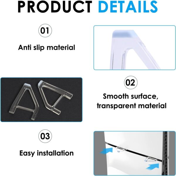 New World Horizontal Stand for PS5 Slim for PS5 Pro,Cooling ...