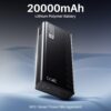 boAt Energyshroom PB401 20000mAh Power Bank| Micro USB Type-...