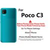 Fashionury Basic Case for Poco C3 (Silicone_Multi-Coloured)