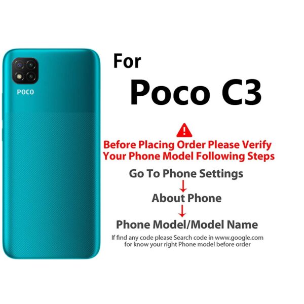 Fashionury Basic Case for Poco C3 (Silicone_Multi-Coloured)