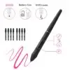 VEIKK VK430 Drawing Tablet 4x3 inch Pen Tablet, Portable Com...