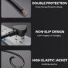 FEDUS 9.8 Feet 3 Pin AC Laptop Power Cord Cable Notebook Com...