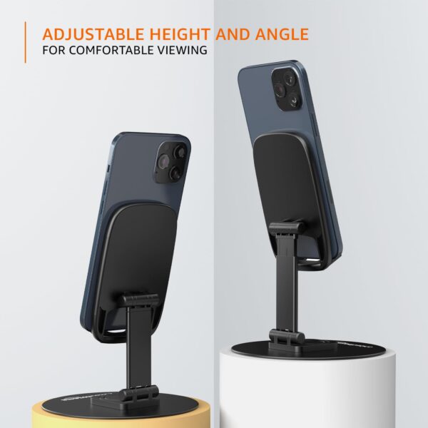 amazon basics Rotatable and Foldable Tabletop Mobile Stand w...