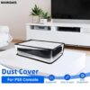 MAINDAIS Horizontal Dust Cover For Transparent PS5 games Con...