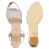 Smart & Sleek Women's Sequins Block Heels Fashion Sandals fo...