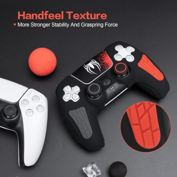 Meyaar PS 5 Controller Cover Case, Anti-Slip Silicone Cover ...