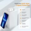 Ambrane 20W Type C Mobile Charger Adapter, Fast Charging for...