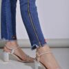 Shoetopia Women’s Block Heel Sandals | Elegant Strappy Open ...