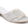 JM LOOKS Women's Rhinestone Embellished Block Heel Slip-On S...