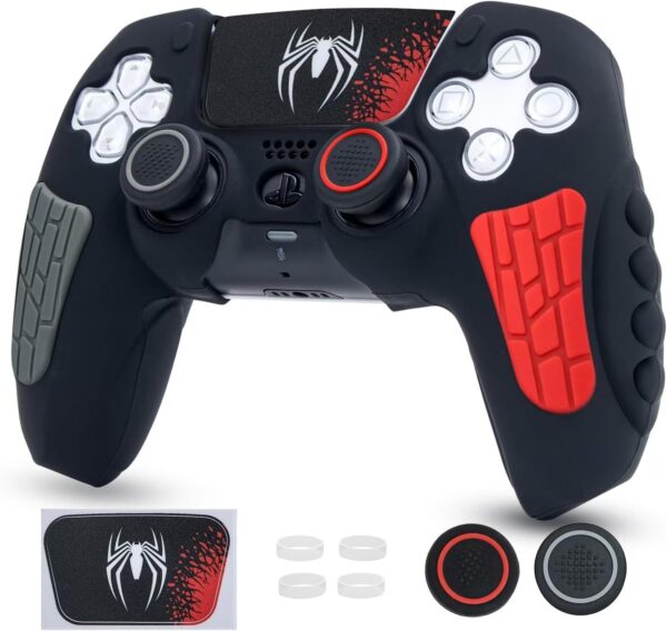 Meyaar PS 5 Controller Cover Case, Anti-Slip Silicone Cover ...