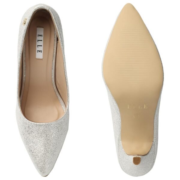 ELLE Women's Glitter Pointed-Toe Stiletto Heel Pumps