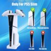 HEATFUN PS5 Slim Console Horizontal Stand, Holder for 2023 P...