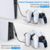 OIVO PS5 Charging Station, 2H Fast PS5 Controller Charger fo...