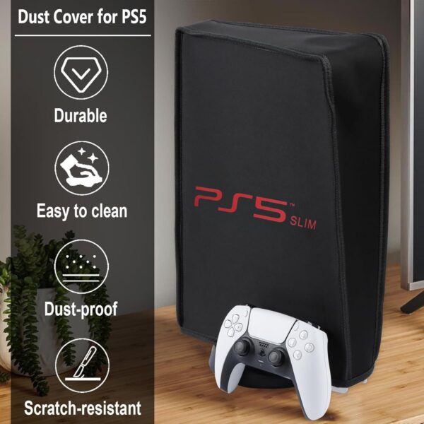 OIVO INDIA Dust Protective Cover for PS5 Slim Console Access...