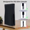 PSS Dust Cover for PS5 Slim Console, Precision Cut Protectiv...