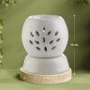 Asian Aura Handcrafted Ceramic Electric Round Shaped Aroma D...