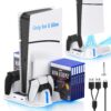 Nepagz PS 5 Slim Cooling Stand with Controller Charging Stat...