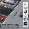 Sounce Type C to 3.5mm Portable Audio Aux Adapter, Connector...