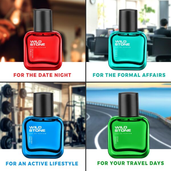 Wild Stone EAU DE Parfum Gift Set for Men, Pack of 4 (4x30ml...