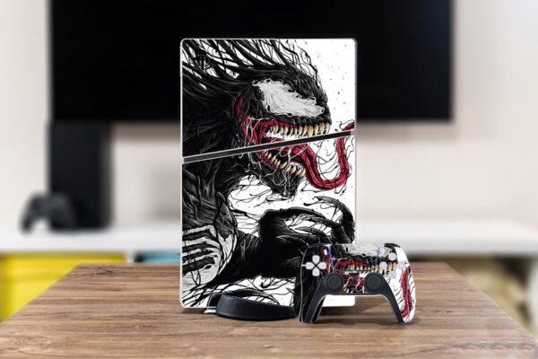 A1GRAPHIX PVC Skin for PS5 Slim Digital Edition, Console Pro...