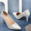 ELLE Women's Glitter Pointed-Toe Stiletto Heel Pumps