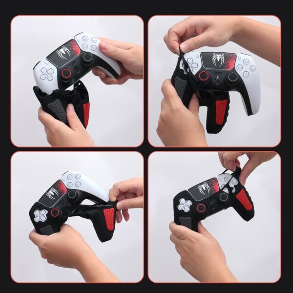 Meyaar PS 5 Controller Cover Case, Anti-Slip Silicone Cover ...