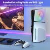 PSS Cover Plates for PS5 Slim Console with Led Light Strip, ...