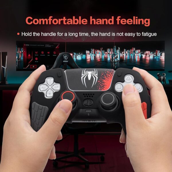 Meyaar PS 5 Controller Cover Case, Anti-Slip Silicone Cover ...
