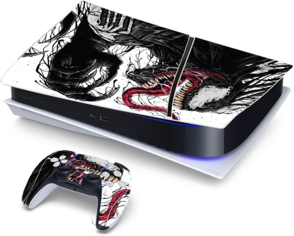 A1GRAPHIX PVC Skin for PS5 Slim Digital Edition, Console Pro...