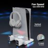 ZEBRONICS PS5SC,Vertical PS5 Docking Station, 5000RPM 3 Leve...