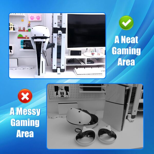 HEATFUN PS5 Slim Console Horizontal Stand, Holder for 2023 P...