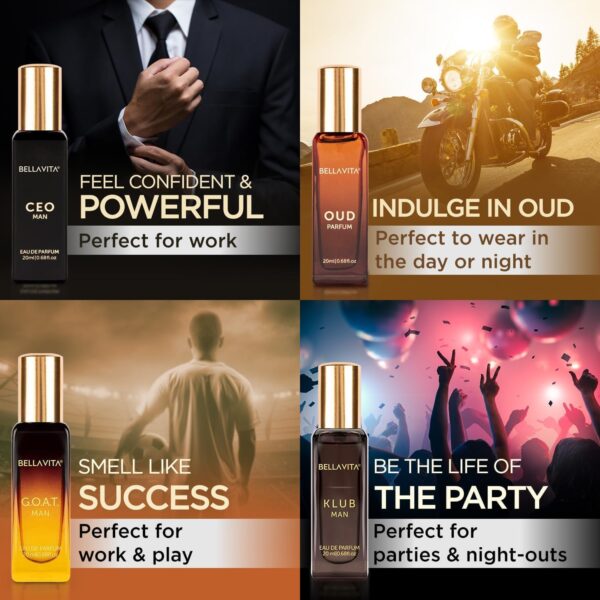 Bella Vita Luxury Long Lasting Men Gift Set | Perfume for Ma...