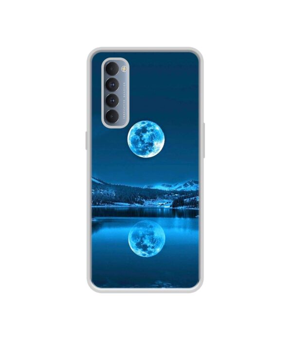 Casotec Basic Case for Oppo Reno 4 Pro (Silicone_Multicolor)