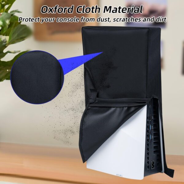 PSS Dust Cover for PS5 Slim Console, Precision Cut Protectiv...