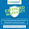 Warrantys.co 2 Year Extended Warranty for PlayStation Gaming...