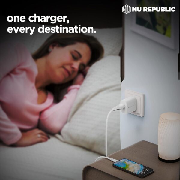 Dubstep Sprint 12W Superfast Wall Charger Adapter with Cable...