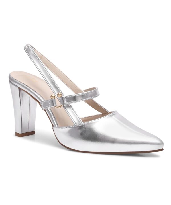 JM LOOKS Slingback Pumps Elegant Dressy Heels for Women Clos...
