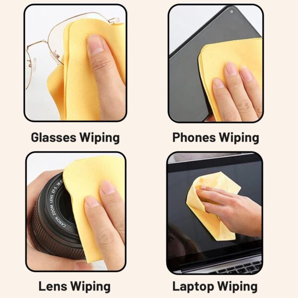 HUMBLE Microfiber Cleaning Cloth for Laptop Screens, Monitor...