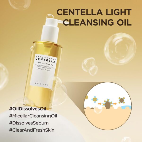 SKIN1004 Madagascar Centella Light Cleansing Oil | Gentle Fa...