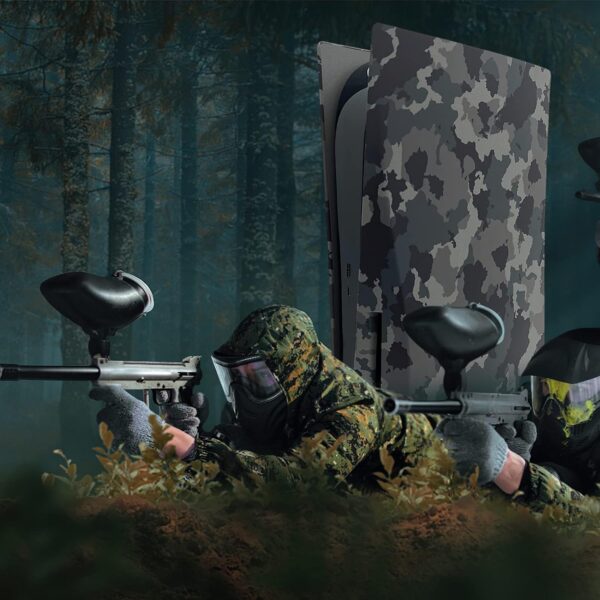 New World Camouflage Face Plates Cover Shell Panels for PS5 ...